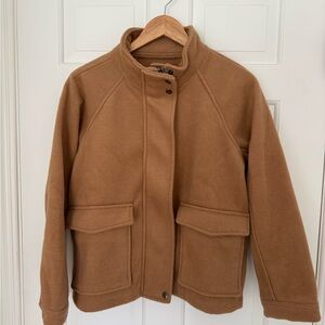 Banana Republic Fleece Jacket – Camel Brown (Women’s)